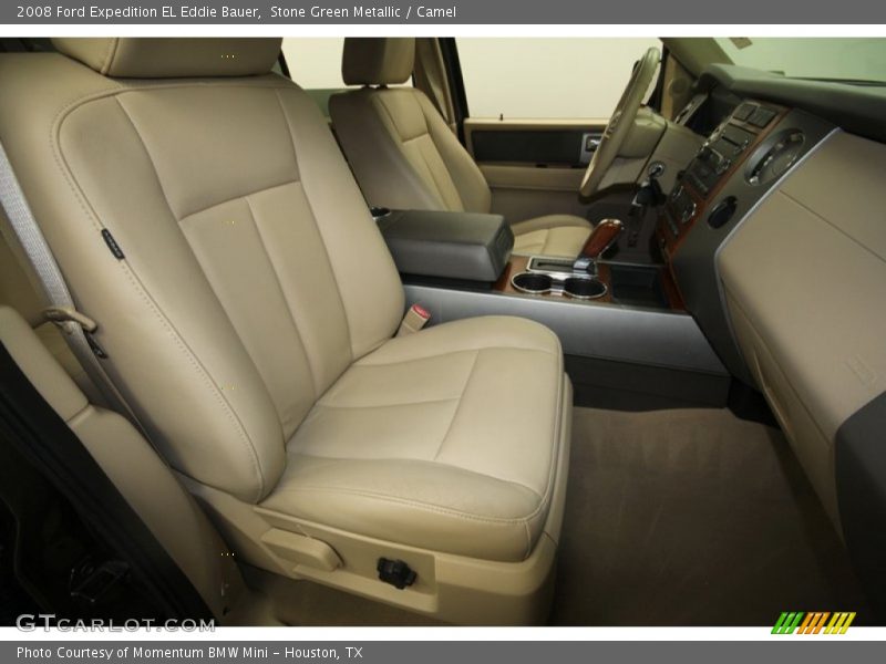 Stone Green Metallic / Camel 2008 Ford Expedition EL Eddie Bauer