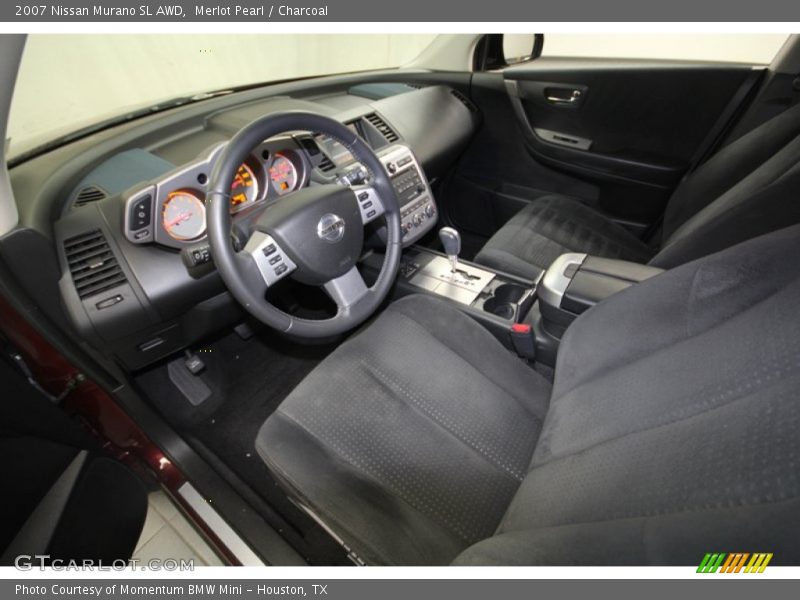 Merlot Pearl / Charcoal 2007 Nissan Murano SL AWD