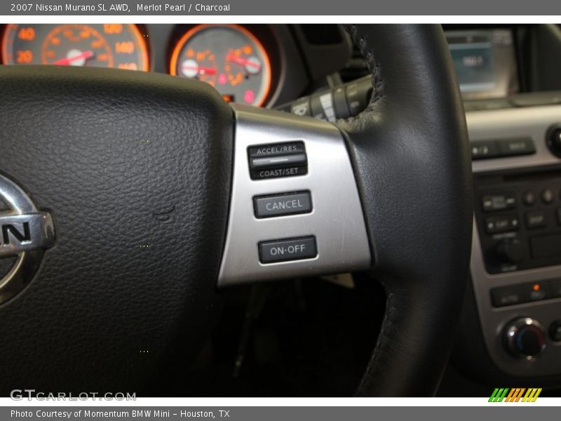 Merlot Pearl / Charcoal 2007 Nissan Murano SL AWD