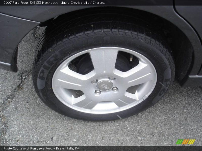 Liquid Grey Metallic / Charcoal 2007 Ford Focus ZX5 SES Hatchback