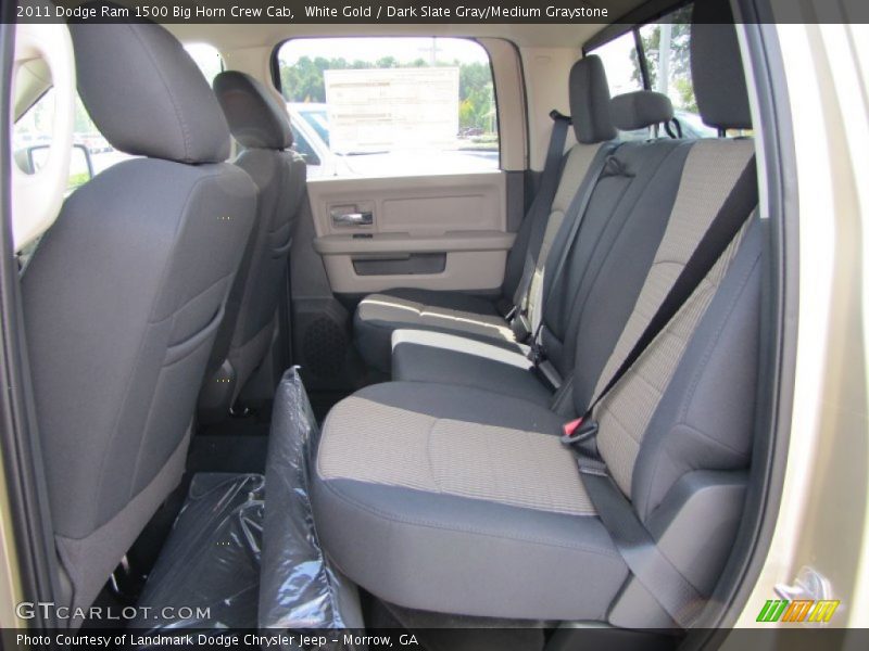 White Gold / Dark Slate Gray/Medium Graystone 2011 Dodge Ram 1500 Big Horn Crew Cab