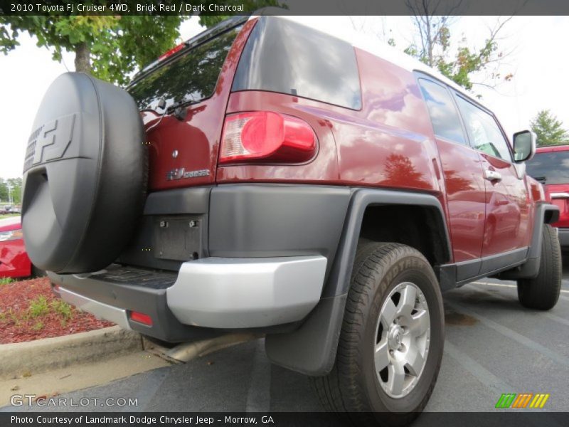 Brick Red / Dark Charcoal 2010 Toyota FJ Cruiser 4WD