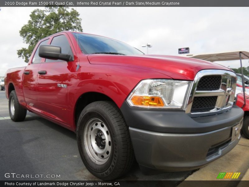 Front 3/4 View of 2010 Ram 1500 ST Quad Cab