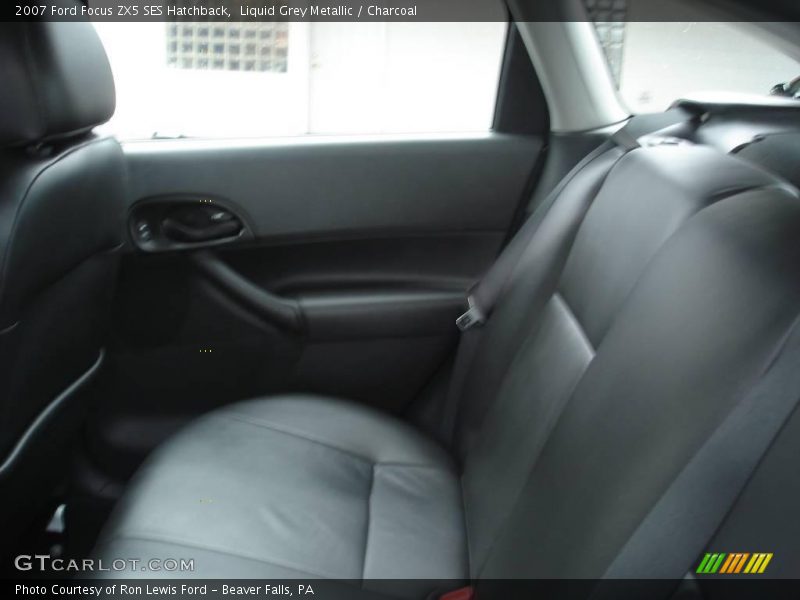 Liquid Grey Metallic / Charcoal 2007 Ford Focus ZX5 SES Hatchback