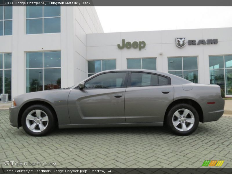 Tungsten Metallic / Black 2011 Dodge Charger SE