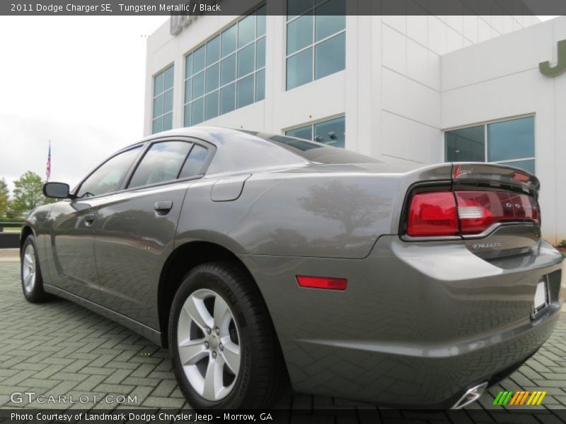 Tungsten Metallic / Black 2011 Dodge Charger SE