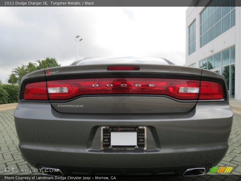Tungsten Metallic / Black 2011 Dodge Charger SE