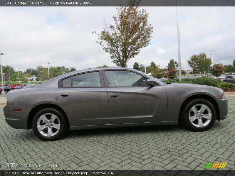 Tungsten Metallic / Black 2011 Dodge Charger SE