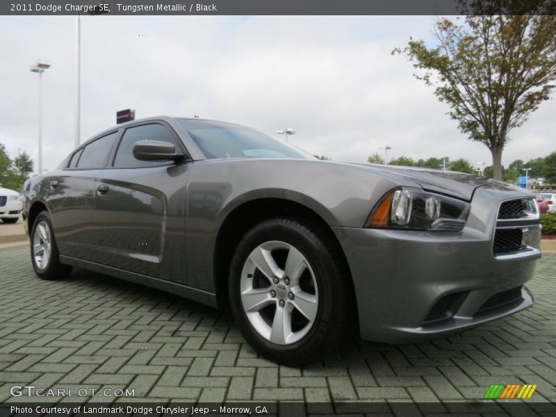Tungsten Metallic / Black 2011 Dodge Charger SE
