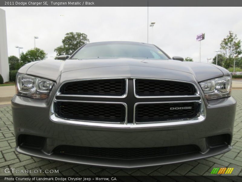 Tungsten Metallic / Black 2011 Dodge Charger SE