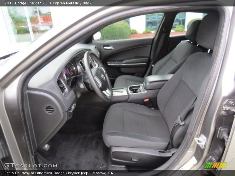 Tungsten Metallic / Black 2011 Dodge Charger SE