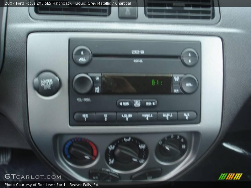 Liquid Grey Metallic / Charcoal 2007 Ford Focus ZX5 SES Hatchback