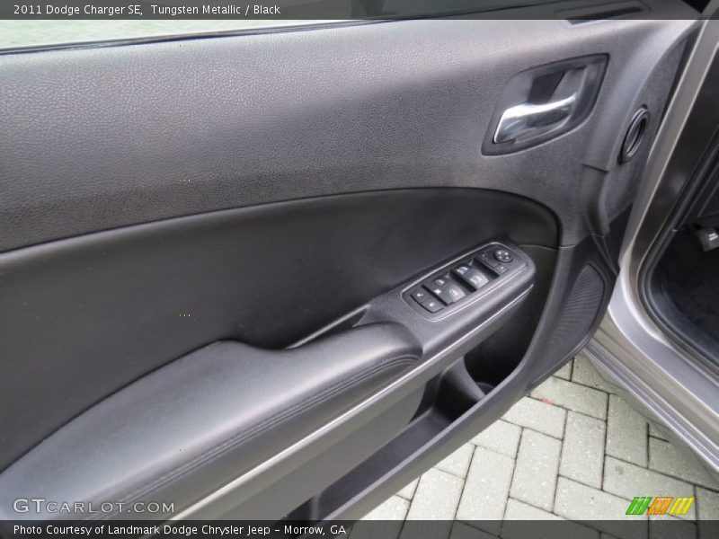 Tungsten Metallic / Black 2011 Dodge Charger SE