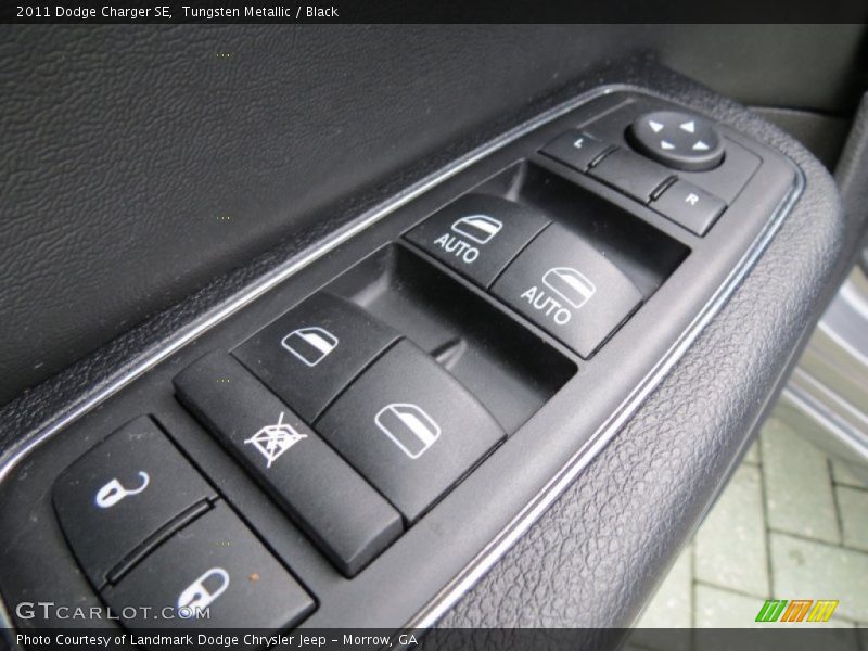 Tungsten Metallic / Black 2011 Dodge Charger SE