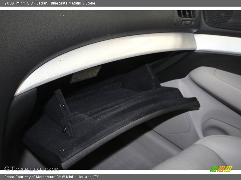 Blue Slate Metallic / Stone 2009 Infiniti G 37 Sedan