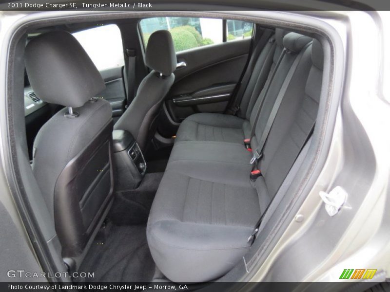 Tungsten Metallic / Black 2011 Dodge Charger SE