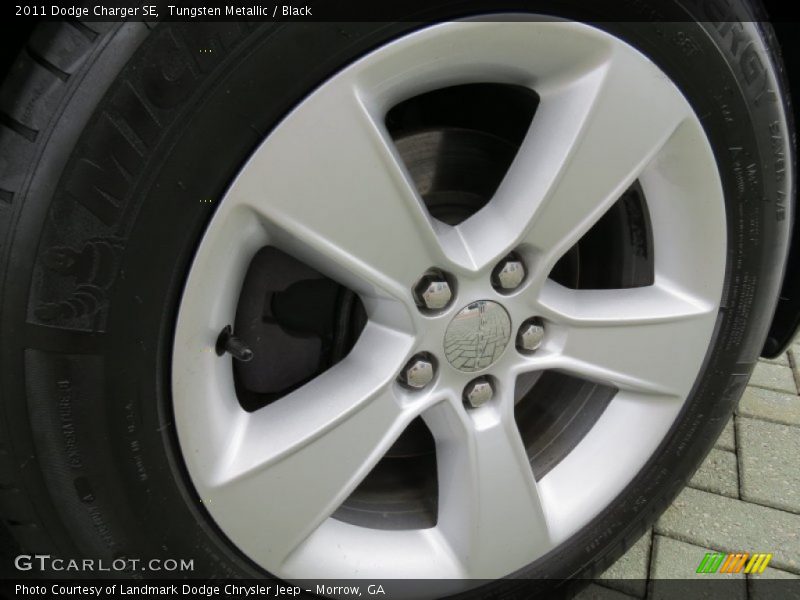 Tungsten Metallic / Black 2011 Dodge Charger SE