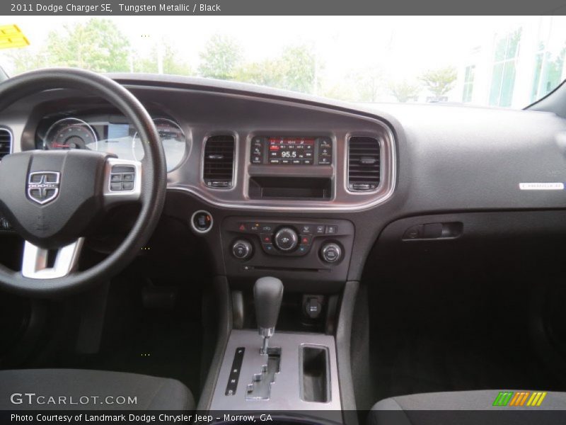 Tungsten Metallic / Black 2011 Dodge Charger SE