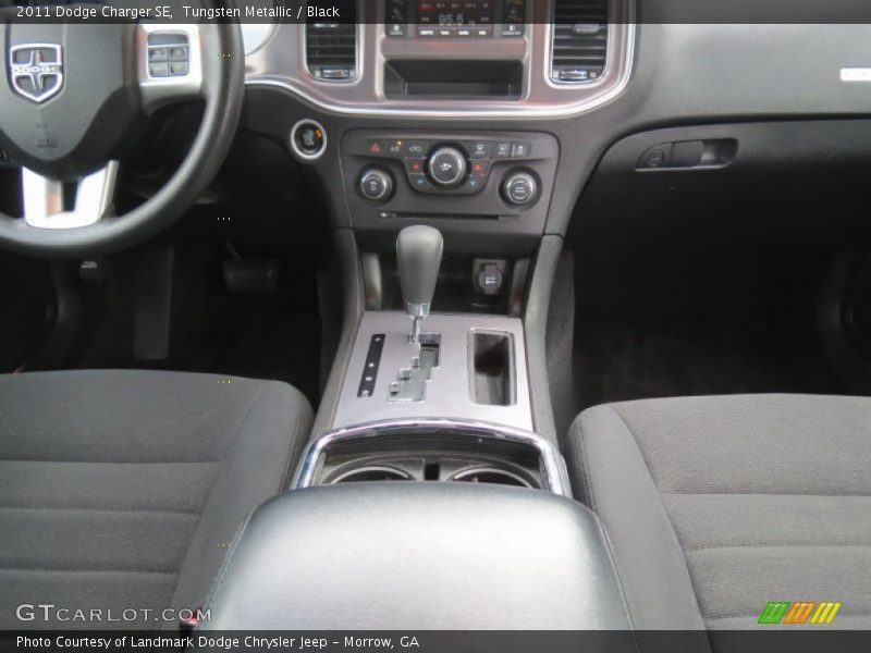 Tungsten Metallic / Black 2011 Dodge Charger SE