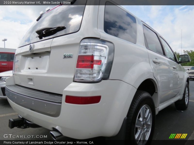 White Suede / Stone 2010 Mercury Mariner V6