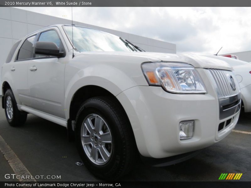 White Suede / Stone 2010 Mercury Mariner V6