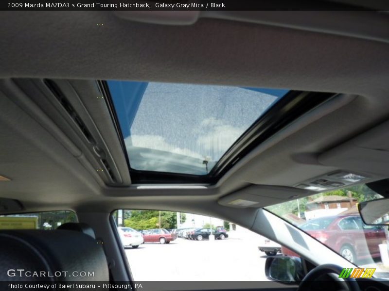 Galaxy Gray Mica / Black 2009 Mazda MAZDA3 s Grand Touring Hatchback