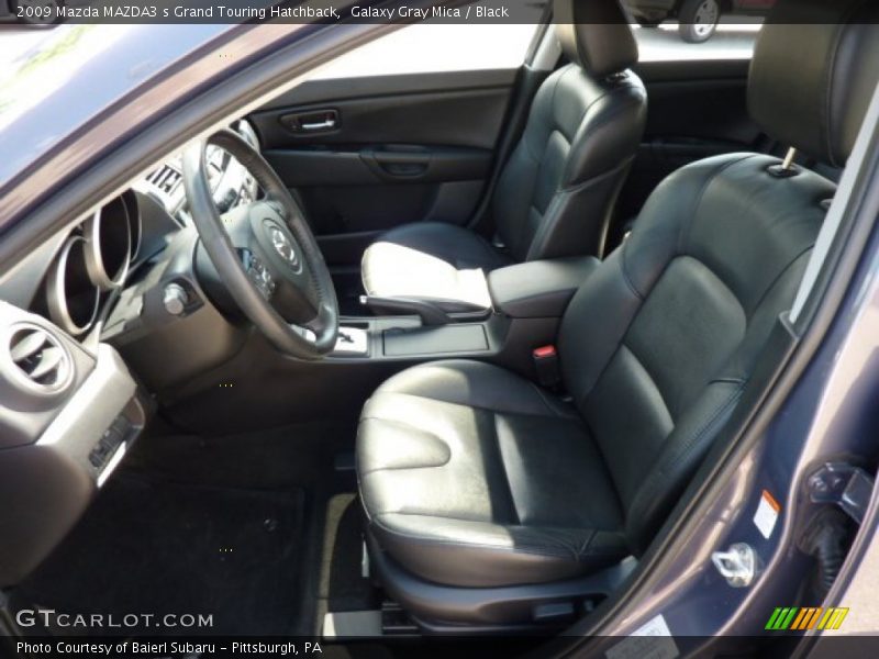 Galaxy Gray Mica / Black 2009 Mazda MAZDA3 s Grand Touring Hatchback