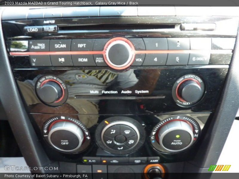 Galaxy Gray Mica / Black 2009 Mazda MAZDA3 s Grand Touring Hatchback