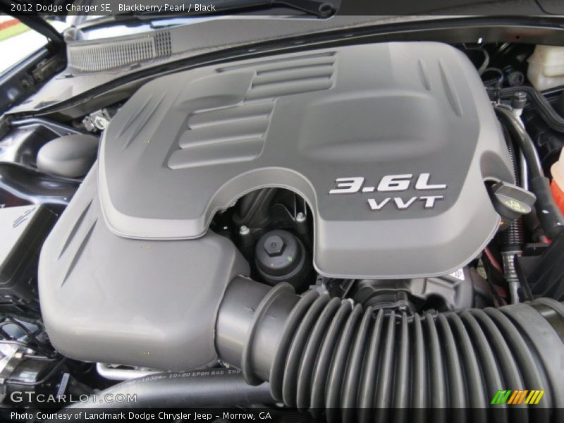  2012 Charger SE Engine - 3.6 Liter DOHC 24-Valve Pentastar V6