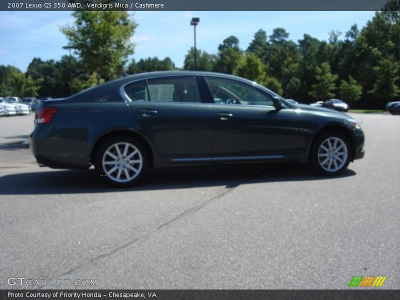 Verdigris Mica / Cashmere 2007 Lexus GS 350 AWD