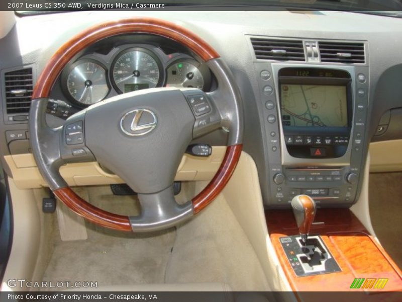 Dashboard of 2007 GS 350 AWD