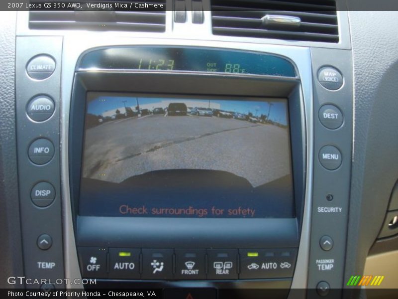 Verdigris Mica / Cashmere 2007 Lexus GS 350 AWD