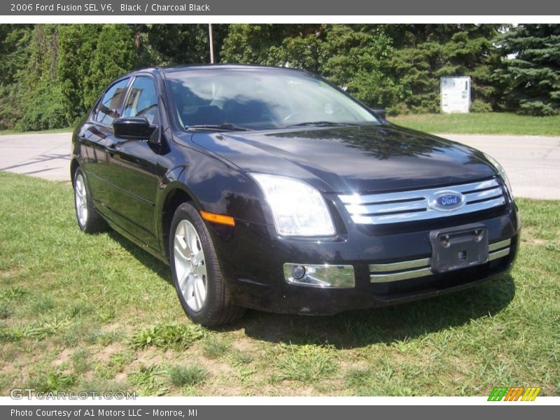 Black / Charcoal Black 2006 Ford Fusion SEL V6