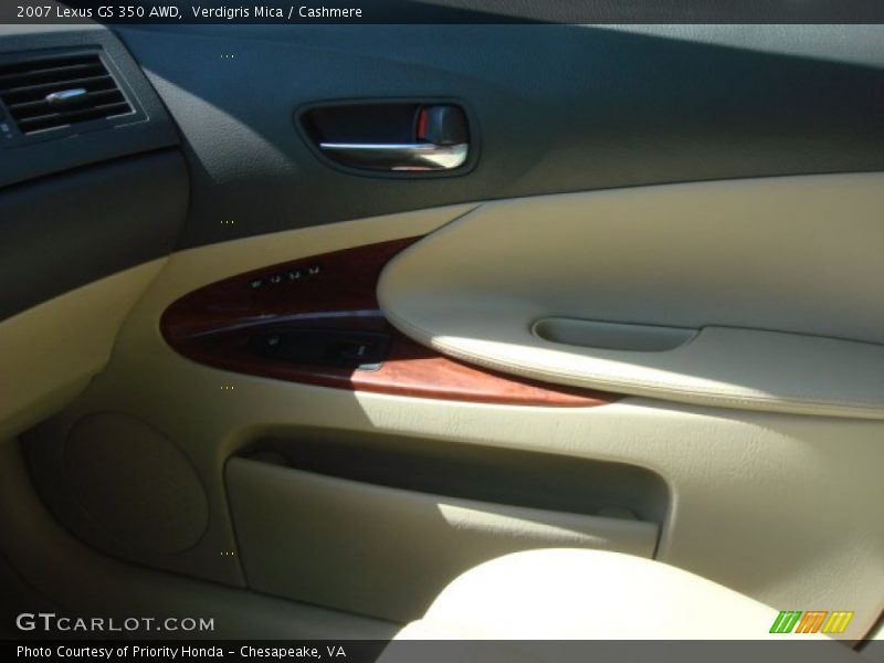 Verdigris Mica / Cashmere 2007 Lexus GS 350 AWD
