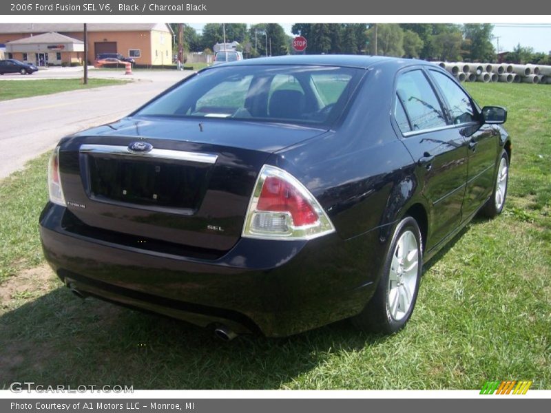 Black / Charcoal Black 2006 Ford Fusion SEL V6