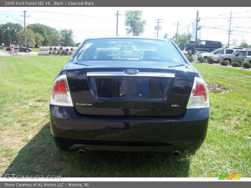Black / Charcoal Black 2006 Ford Fusion SEL V6