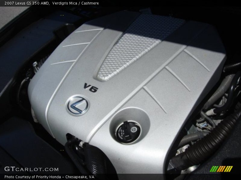  2007 GS 350 AWD Engine - 3.5 Liter DOHC 24-Valve VVT-i V6