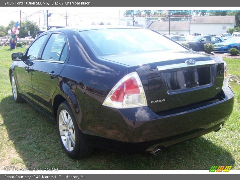Black / Charcoal Black 2006 Ford Fusion SEL V6