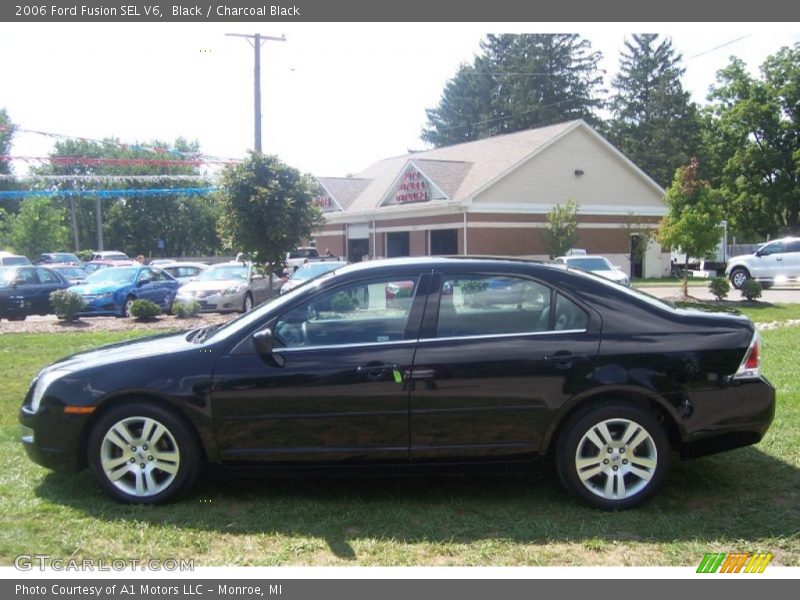 Black / Charcoal Black 2006 Ford Fusion SEL V6