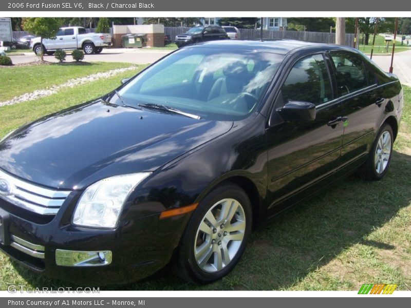 Black / Charcoal Black 2006 Ford Fusion SEL V6