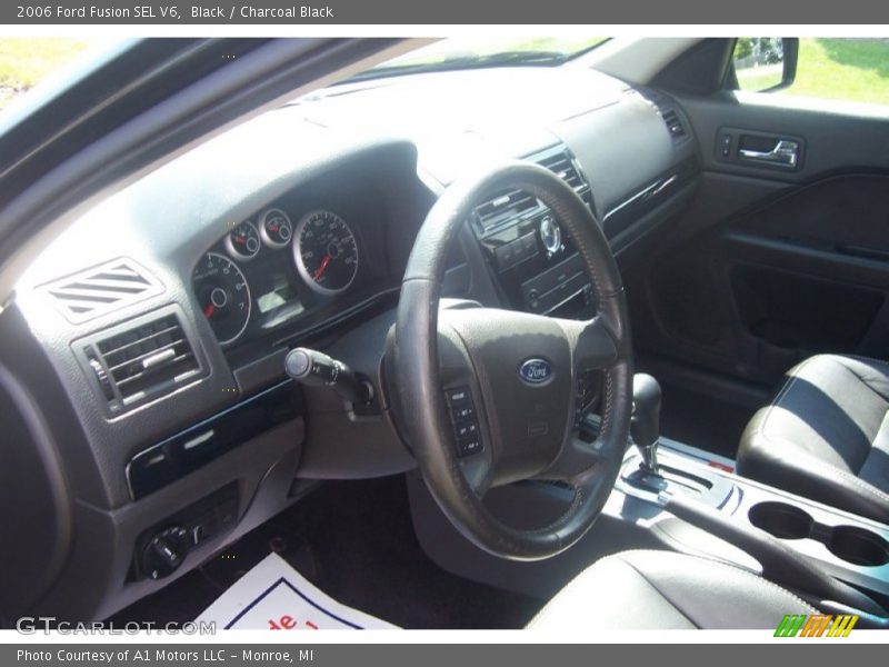 Black / Charcoal Black 2006 Ford Fusion SEL V6