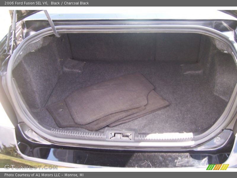 Black / Charcoal Black 2006 Ford Fusion SEL V6