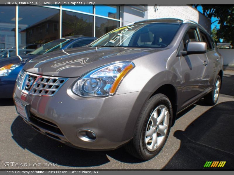 Iridium Graphite / Gray 2009 Nissan Rogue SL AWD