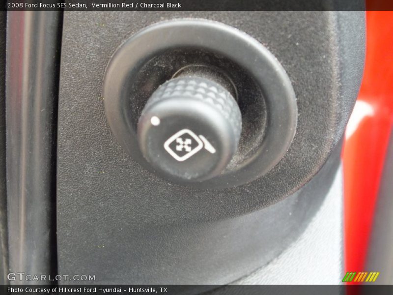 Vermillion Red / Charcoal Black 2008 Ford Focus SES Sedan