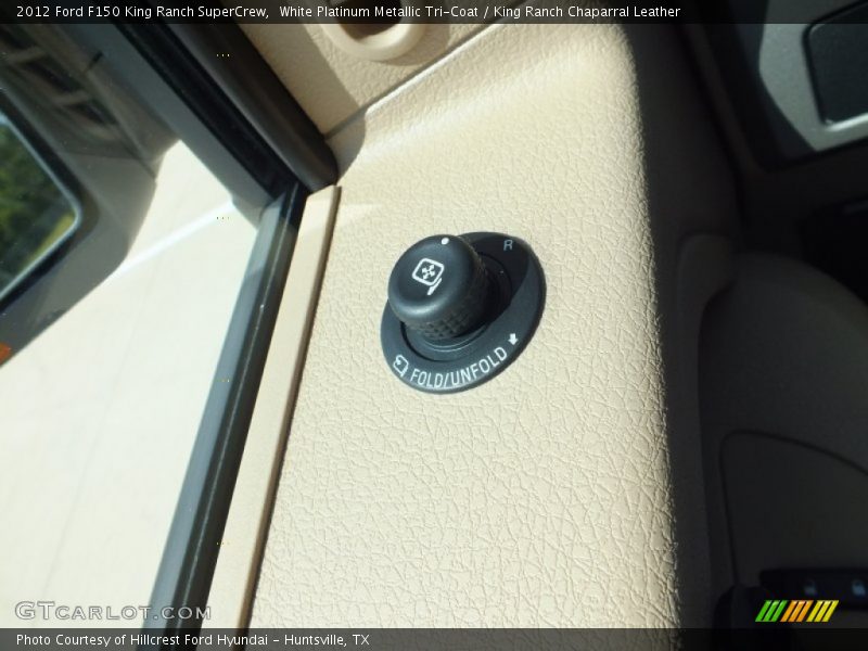 White Platinum Metallic Tri-Coat / King Ranch Chaparral Leather 2012 Ford F150 King Ranch SuperCrew
