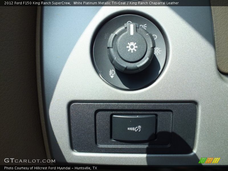 White Platinum Metallic Tri-Coat / King Ranch Chaparral Leather 2012 Ford F150 King Ranch SuperCrew