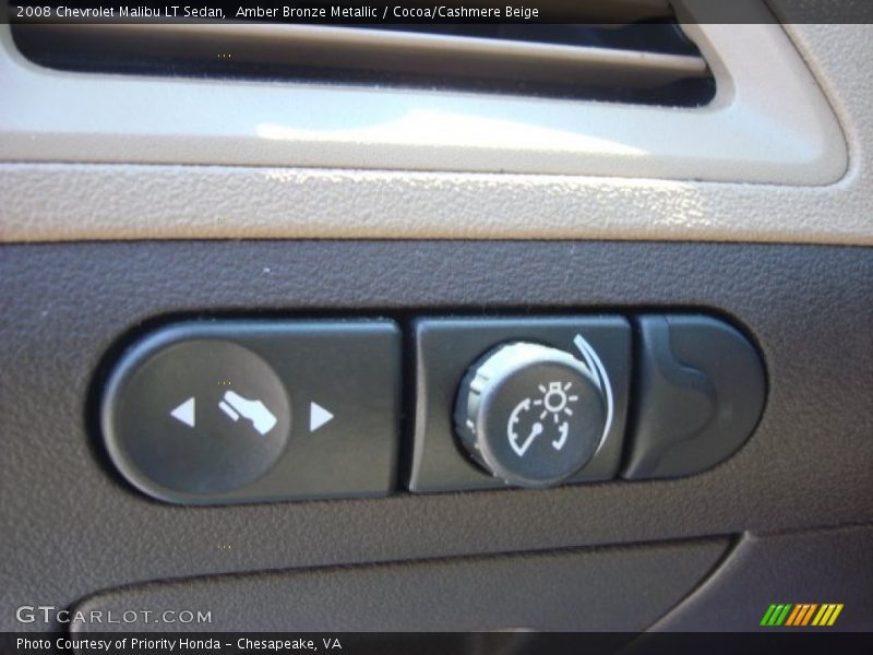 Amber Bronze Metallic / Cocoa/Cashmere Beige 2008 Chevrolet Malibu LT Sedan