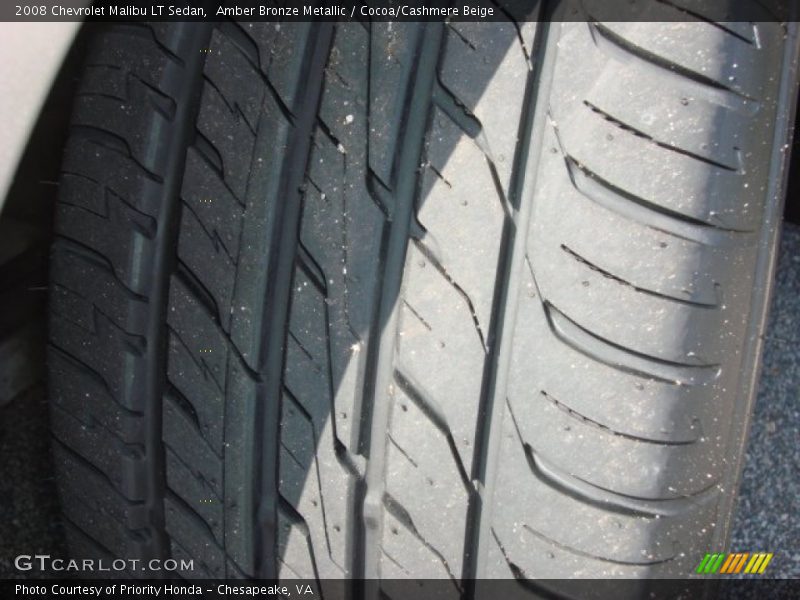Amber Bronze Metallic / Cocoa/Cashmere Beige 2008 Chevrolet Malibu LT Sedan