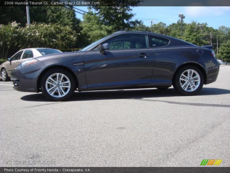  2008 Tiburon GS Carbon Gray