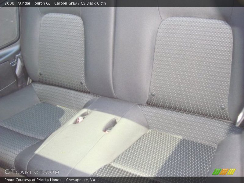 Rear Seat of 2008 Tiburon GS